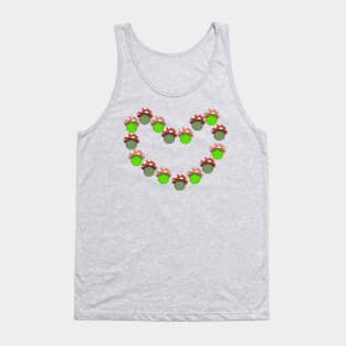 Valentines Froggy Heart Tank Top